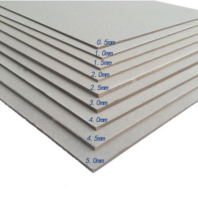 Folhas de papelão cinzento de 2 mm de espessura papel cinzento auto-aderente papel de contacto
