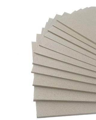 All Grammage Laminated Grey Board 3mm 3.5mm 4mm Dureza Cartão Cartão