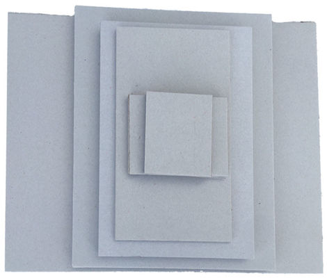 2Papel de cartão cinzento espesso de. 2 mm, cartão sem revestimento para capa de notas / encadernação de livros