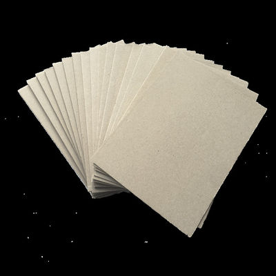 China Pulpa reciclada de dois lados Cinza 750 gm 1,2 mm Espessura de folhas de palha