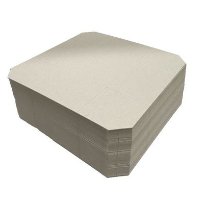 Folhas de cartão cinzento Folhas de cartão de papel laminado não revestidas de cartão de 1-3 mm Cartão de palha Cartão de papel para caixas