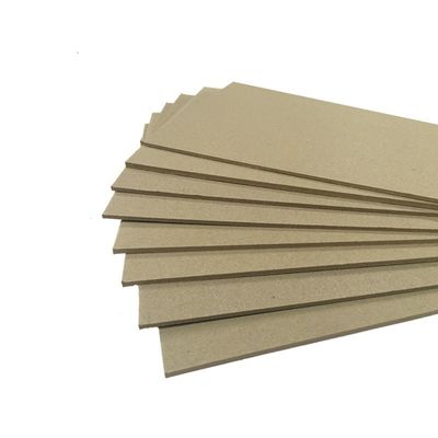 Boa Qualidade 1 mm 1,5 mm 2 mm 3 mm folhas de papelão cinza laminado cartão duro cartão cinzento