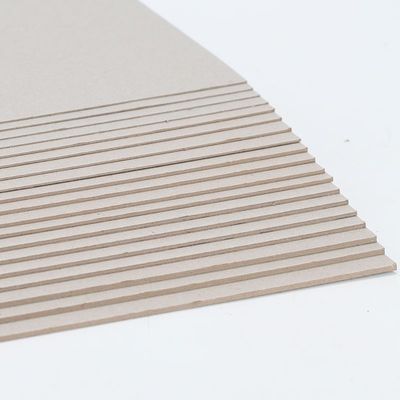 1 mm 1,5 mm 2 mm folhas de cartão cinza Anti-curl Duplex cartão com revestimento de lado único
