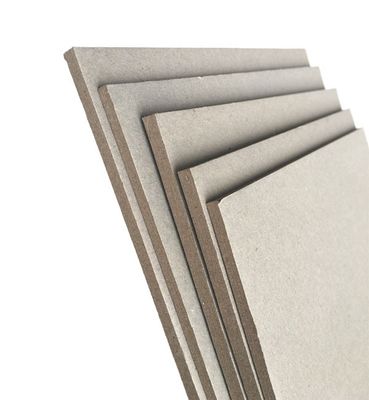 Dimensão personalizada 0,5-5 mm Espessura Chapas cinzentas 200gm-2400gm Alta rigidez