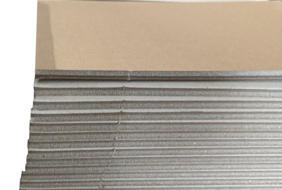 Folhas de papel de cartão de cartão de borracha cinza espessa sob medida