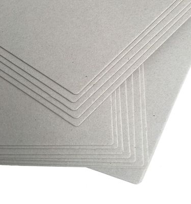 1500 g Cartão cinzento de camada única Cartão reciclado não revestido para papelada