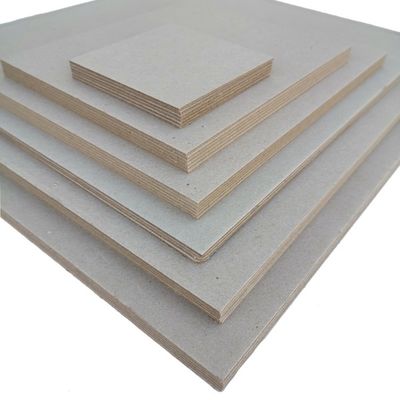 Papel Kappa 250gm-2400gm Papel de cartão cinzento Caixa de papel de cartão