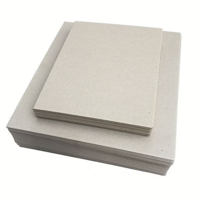 Papelão cinzento não revestido de celulose reciclada de 1,5 mm de espessura 600 g