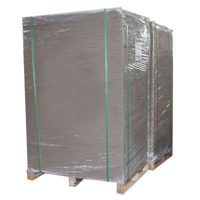 Solução de embalagem 2 mm de placas de gesso cinzento com revestimento de PE feito de papel cinzento reciclado