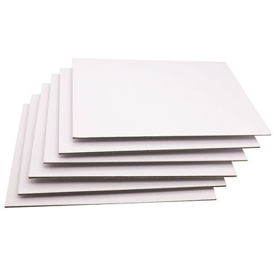 Painel duplex de fundo cinza revestido de painel triplex e de fundo duplex branco