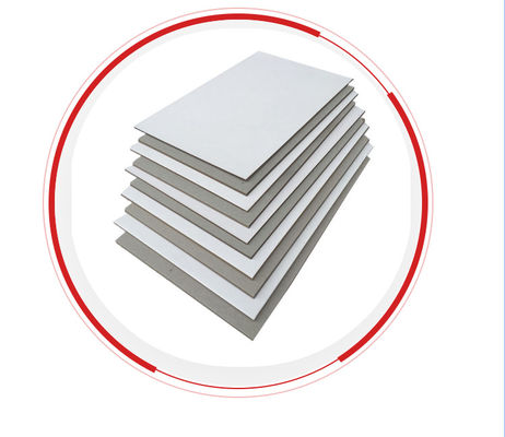 Cartão duplex de 250 g de alta qualidade com parte traseira cinzenta/Cartão duplex/Papel duplex