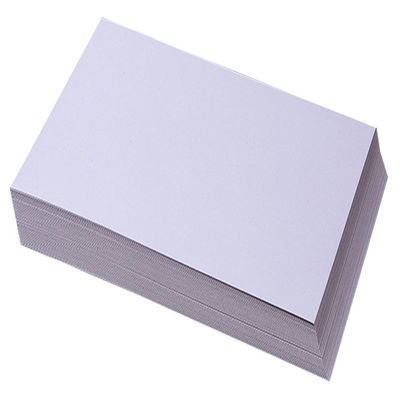 Tabela duplex personalizada com traseiro cinza/tabela duplex/papel duplex