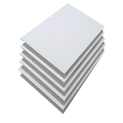 Tabela duplex personalizada com traseiro cinza/tabela duplex/papel duplex