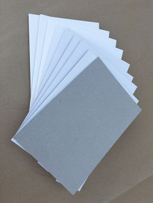 Vendas Quentes 250gm Exportação Cartão revestido Cartão Papel revestido Duplex Cartão Cinza Dorso Branco Dorso