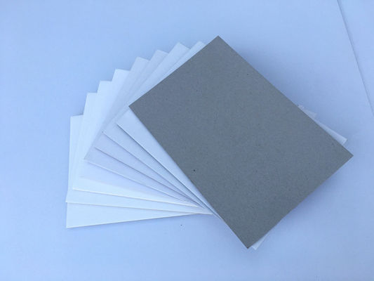 Vendas Quentes 250gm Exportação Cartão revestido Cartão Papel revestido Duplex Cartão Cinza Dorso Branco Dorso