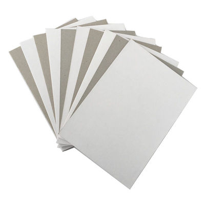 Fornecedor de fábrica Cartão branco em rolos Folha de cartão branco 2mm cinza Folha de cartão branco