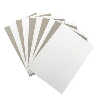 Cartões Matéria-prima Cartão duplex com parte traseira cinzenta parte traseira branca Cartão de papel de impressão parte traseira duplex cinzenta