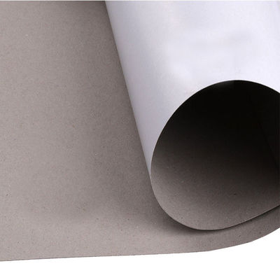 Cartões Matéria-prima Cartão duplex com parte traseira cinzenta parte traseira branca Cartão de papel de impressão parte traseira duplex cinzenta