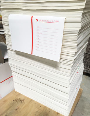 Pedidos personalizados de compras Papel de cartão cinzento com suavidade ≥ 80s