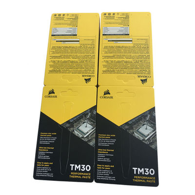Cartão duplex revestido de tamanho personalizado com parte traseira cinzenta B A AA AAA Cartão duplex de qualidade