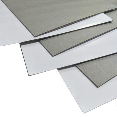 Papel duplo de cartão de alta brancura Embalagem suavidade Papel duplo
