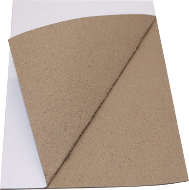 Papel duplo de cartão de alta brancura Embalagem suavidade Papel duplo
