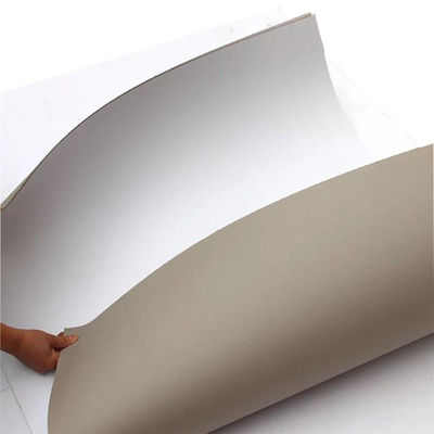 230 gm 300 gm Duplex Board Paper Clay Coated White Grey Back 0,3 mm ~ 0,6 mm