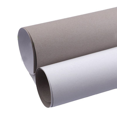 Tabuleiro branco duplex 350 gsm Tabuleiro de fundo cinza para impressão e embalagem