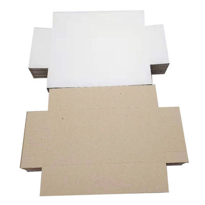 Reciclar 400G White Grey Back Duplex Board, Duplex Paperboard Forma personalizada