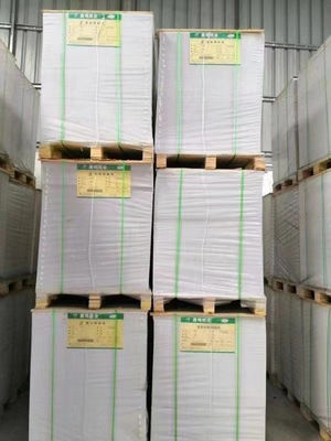 Cartão duplex revestido Grão 700x1000 mm Cartão de papel branco de um lado