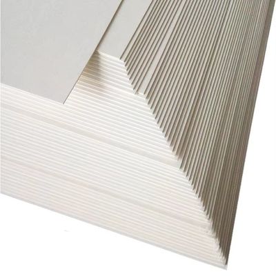Papel de cartão de marfim revestido de uma só face 170Gsm-400Gsm FBB branco
