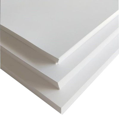 Folhas de papel de marfim não revestidas de cartão branco de celulose mista de 350 gm