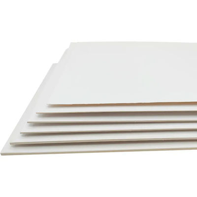 Papel de qualidade superior da fábrica da China, papel de arte revestido de branco