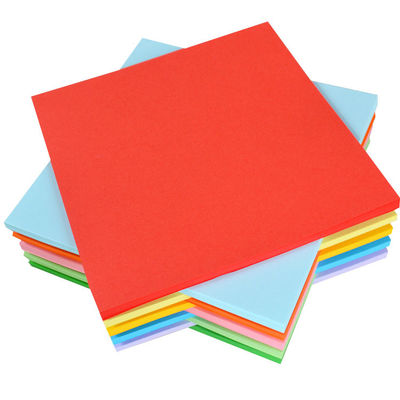 70 gm 75 gm 80 gm folhas de papel colorido A4 papel de cópia de cores vivas