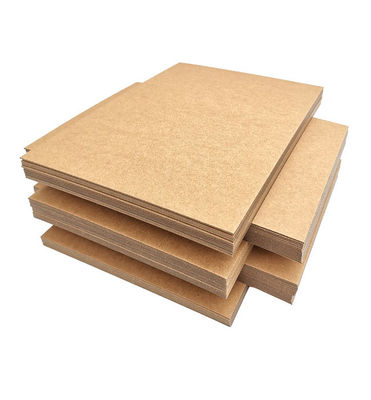 Papel Kraft natural castanho espessura reciclada Cartão Kraft castanho personalizado