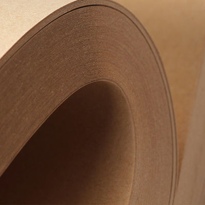 1 cola revestida de lado castanho rolos de papel Kraft Eco-friendly resistência a rasgos