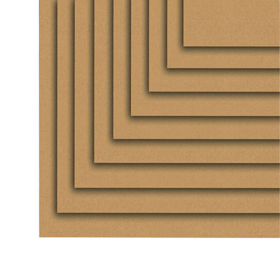 Pulpa de madeira Cartão Kraft não branqueado 81 gm Rollos de papel castanho Kraft virgem
