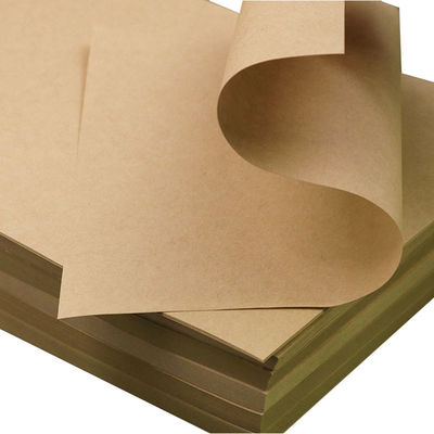 Cartão de papel Kraft multifuncional 35 Gsm em rolos 70x70cm