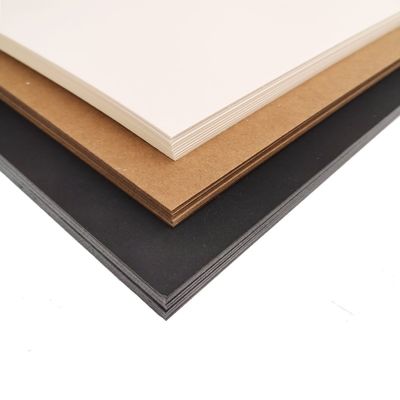 Papel de celulose de madeira C1S SBS FBB Papel de marfim para embalagem revestido de um lado Folha de papel de rolo Papel de artesanato PE impermeável