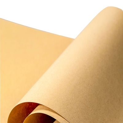 Papel Kraft impresso sob medida, revestido com um revestimento ecológico CKB 200gm-255gm em rolo