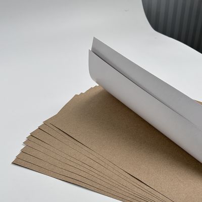 C1S Papel de cartão duplex revestido por Kraft em folha ou rolos