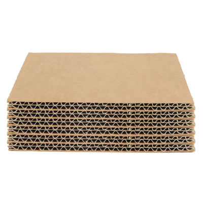 Folhas de papel de cartão corrugado simples / duplo Folha de papel de papel para embalagem