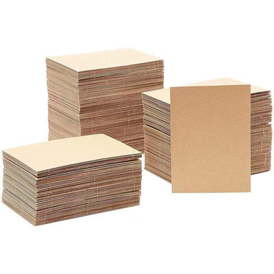 Espessura 2 mm 3 mm B Flauta cartão corrugado à prova d'água cera duplo lado