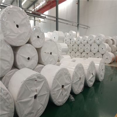 Papel de pedra revestido de branco sem árvores à prova d'água 120g 144g 168g 240g à prova de lágrimas