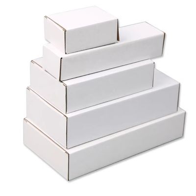 OEM Folhas de cartão corrugado branco para calçados embalagens de roupas