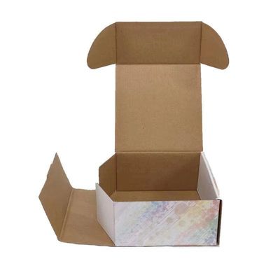 Caixa de papel de tecido de celulose misturada reciclada para embalagens de cartão ondulado