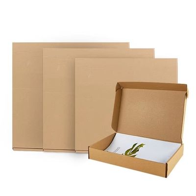 Caixa de papel de cartão ecológico para embalagens de envio