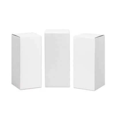 Caixas de embalagem de presentes de papelão branco quadrado, Caixas de envio de papel para pequenas empresas