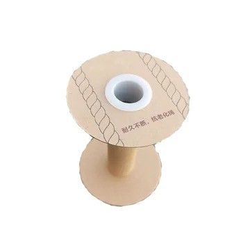 Papel leve bobina de fio químico de celulose mecânica bobinas de cabo personalizadas OEM