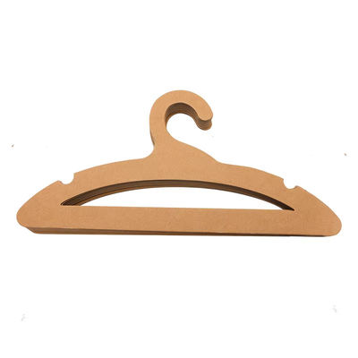 100% Eco-friendly Paper Pulp Hangers Customized Logo Cardboard Hanger Manufacturer
